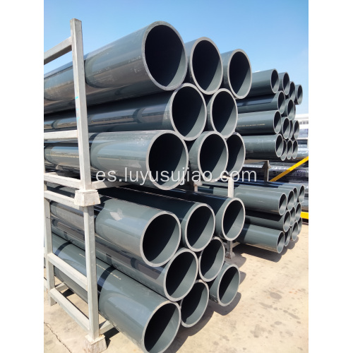 Tubo de plástico PVC para la industria química